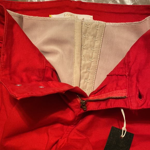 Sold ✨L•O•W•L•A   Authentic Colombian Shapewear•Red•Jeans✨ - Picture 9 of 11